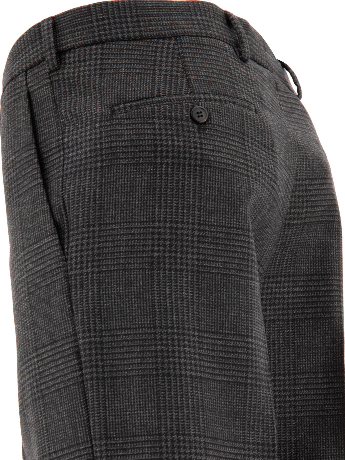 PRADA Grey Prince of Wales trousers